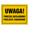 ZNAK UWAGA - RÓŻNE WARIANTY