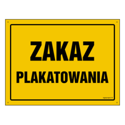 ZNAK UWAGA - RÓŻNE WARIANTY