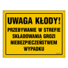 ZNAK UWAGA - RÓŻNE WARIANTY