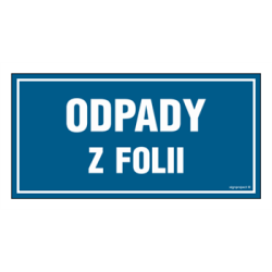 ZNAK ODPADY - RÓŻNE WARIANTY