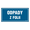 ZNAK ODPADY - RÓŻNE WARIANTY