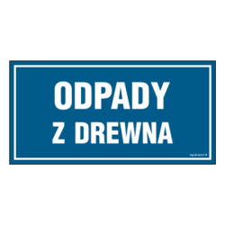 ZNAK ODPADY - RÓŻNE WARIANTY