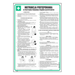 INSTRUKCJA POSTĘPOWANIA W PRZYPADKU PORAŻENIA PRĄDEM ELEKTRYCZNYM