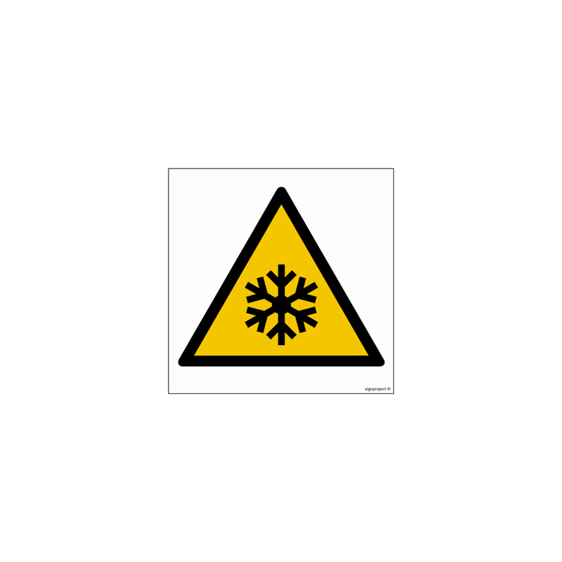 OSTRZEŻENIE PRZED NISKĄ TEMPERATURĄ / WARUNKAMI ZAMARZANIA