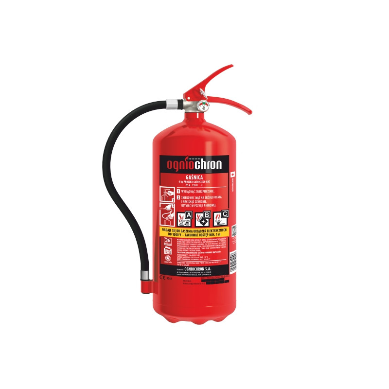 GAŚNICA PROSZKOWA 6 KG